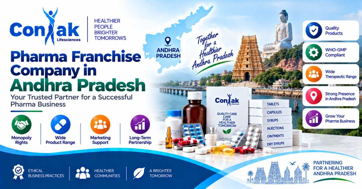 Pharma Franchise Company in Andhra Pradesh – Coniak Lifesciences