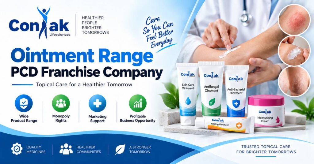 Ointment Range PCD Franchise Company – Coniak Lifesciences