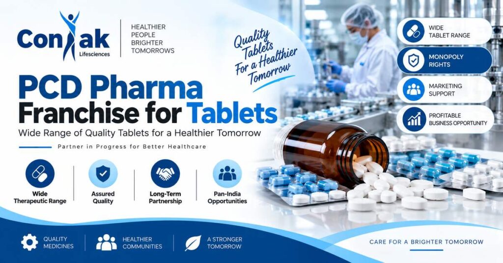 PCD Pharma Franchise for Tablets – Coniak Lifesciences