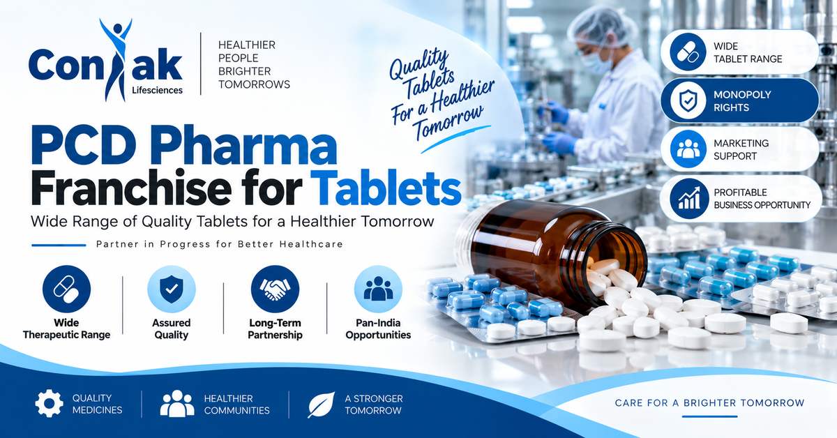 PCD Pharma Franchise for Tablets – Coniak Lifesciences