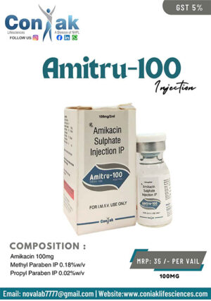 Amikacin 100mg inj