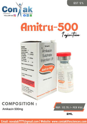 Amikacin 500mg inj