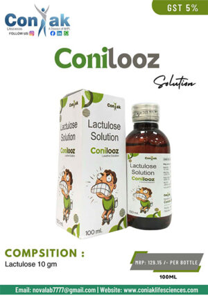 Each 15 ml contains: Lactoluse Solution U.S.P 10gm