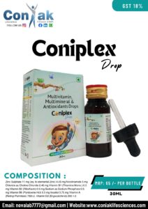 Multivitamin, Multimineral, and Antioxidant Syrup