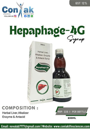 Herbal Liver,Alkalizer,Enzyme & Antacid Syrup