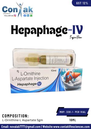 L-Ornithine & L-Aspartate 5 gm Infusion