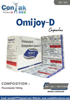 Omeprazole 20mg+Domperidone 10mg Cap