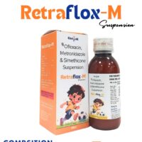 Ofloxacin 50mg+Metronidazole 100mg syp (Monocartoon)