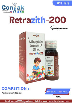 Azithromycin 200mg suspension