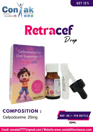 Cefpodoxime 25mg Oral Suspension