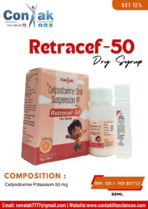 Cefpodoxime 50 mg Dry Syrup