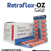 Ofloxacin 200mg and Ornidazole 500mg Tablets
