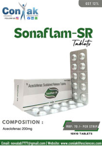 Aceclofenac 200mg (sustained Release)