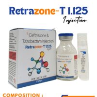 Ceftriaxone 1000mg+Tazobactum 125mg