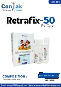 Cefixime 50mg Dry Syrup