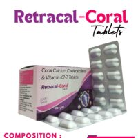 Coral Calcium, Cholecalciferol & Vitamin K2-7 Tablets