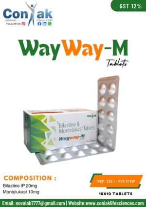 Bilastine And Montelukast Tablets