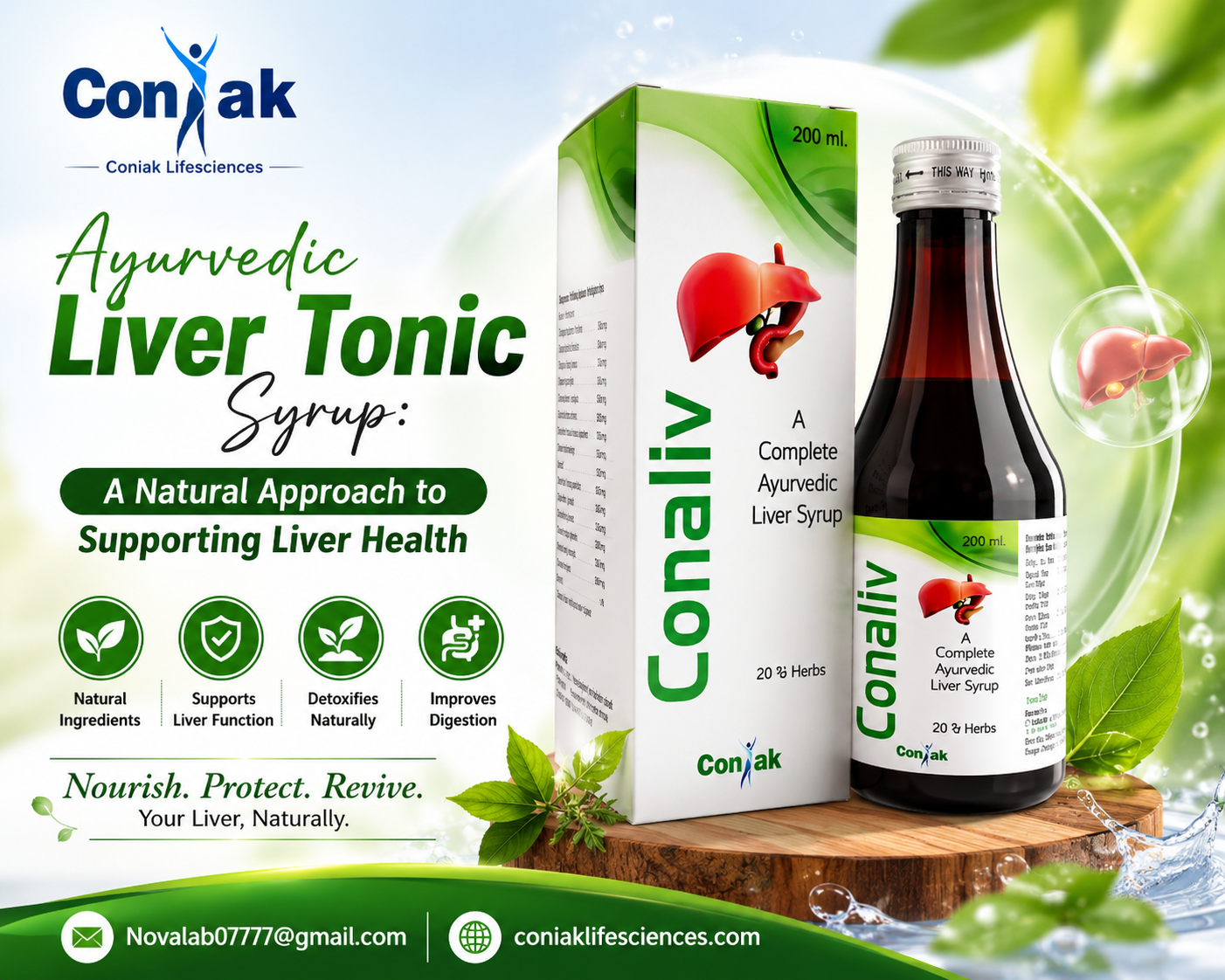 Ayurvedic Liver Tonic Syrup: A Natural Approach to Supporting Liver Health
