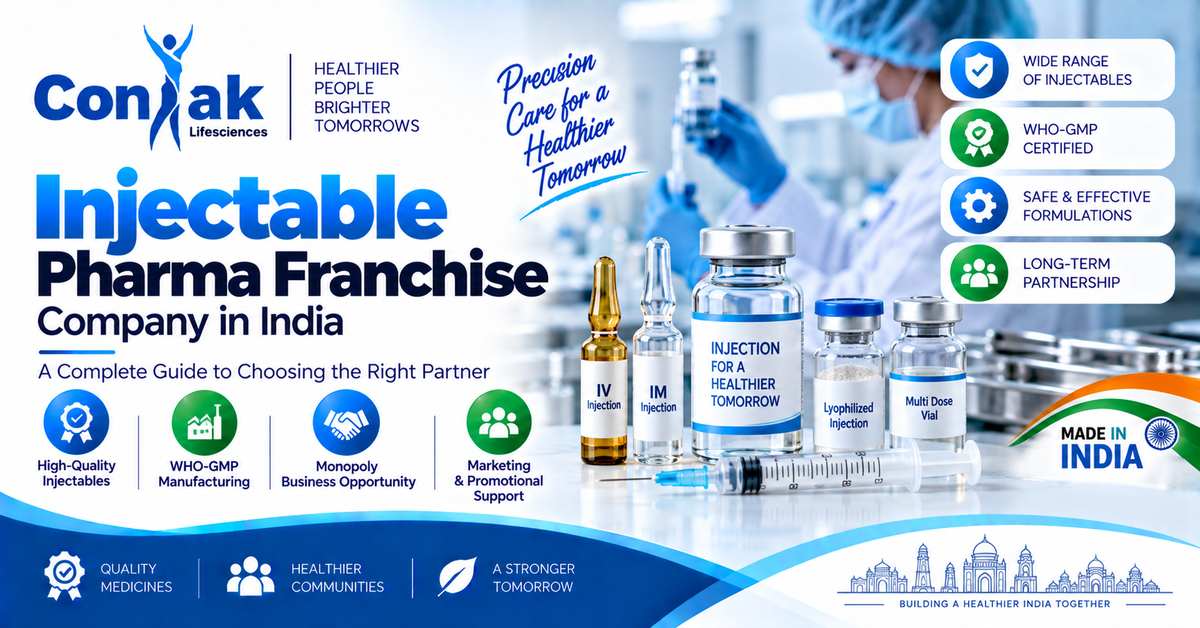 Injectable Pharma Franchise Company in India – Coniak Lifesciences