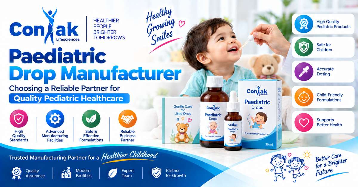 Paediatric Drop Manufacturer for Quality Pediatric Healthcare – Coniak Lifesciences