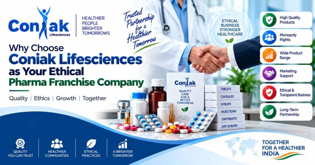 Ethical Pharma Franchise Company in India – Coniak Lifesciences
