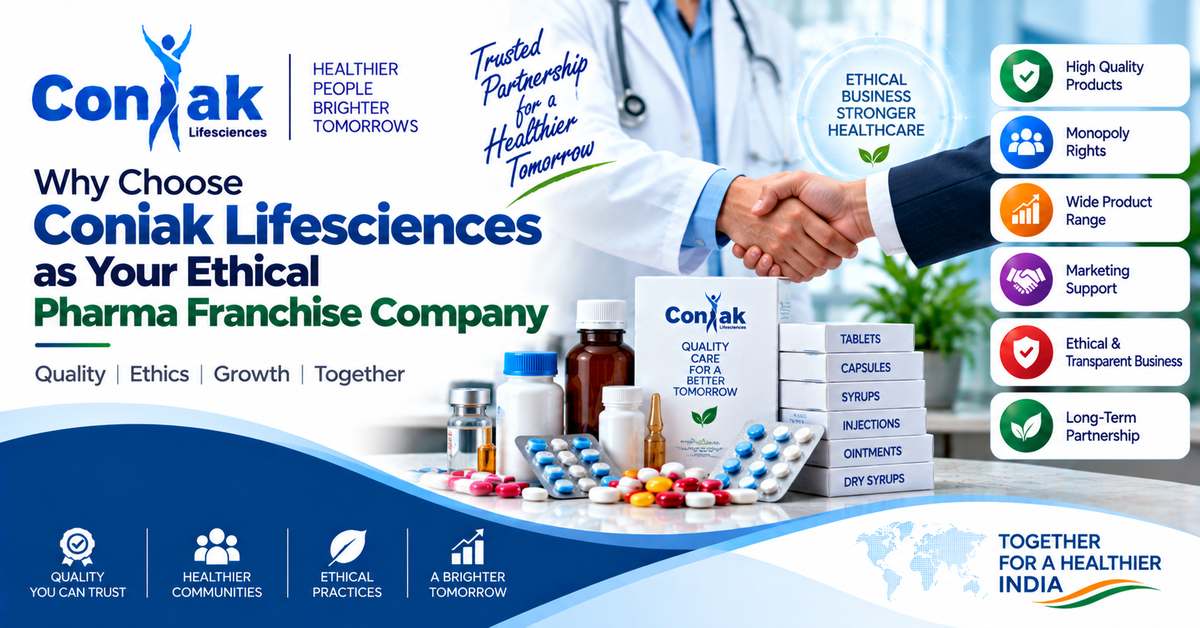 Ethical Pharma Franchise Company in India – Coniak Lifesciences