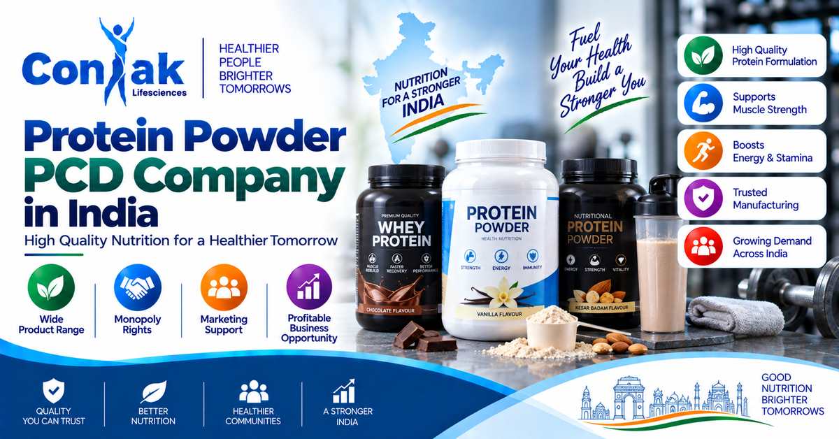 Protein Powder PCD Company in India – Coniak Lifesciences