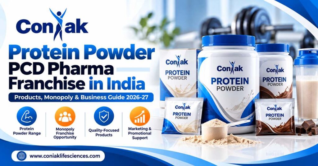 Protein Powder PCD Pharma Franchise in India-coniak lifesciences