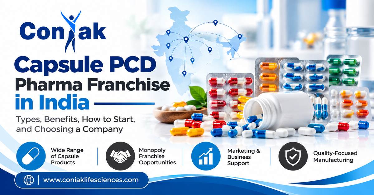 Capsule PCD Pharma Franchise in India by Coniaklifesciences