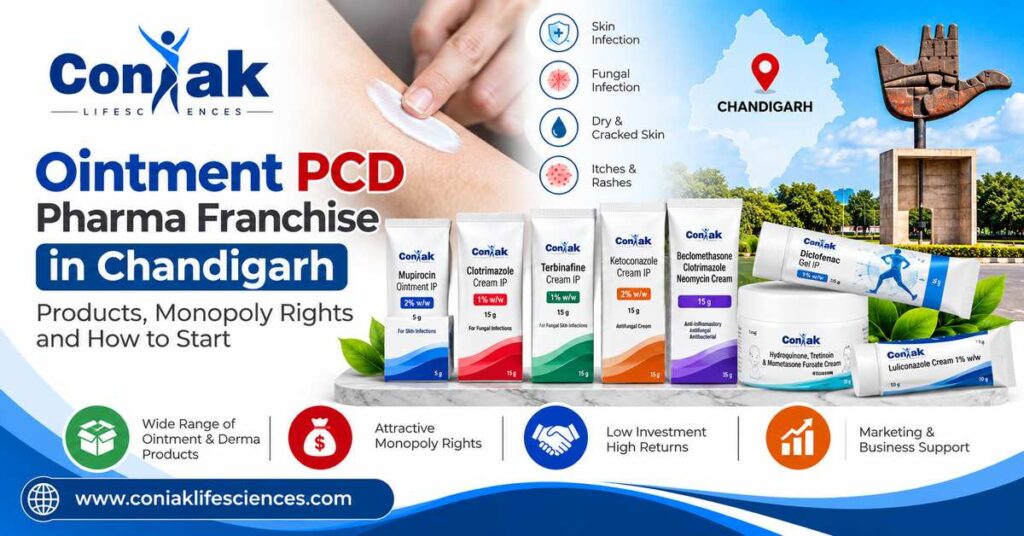 Ointment PCD Pharma Franchise in Chandigarh BY Coniak Lifesciences